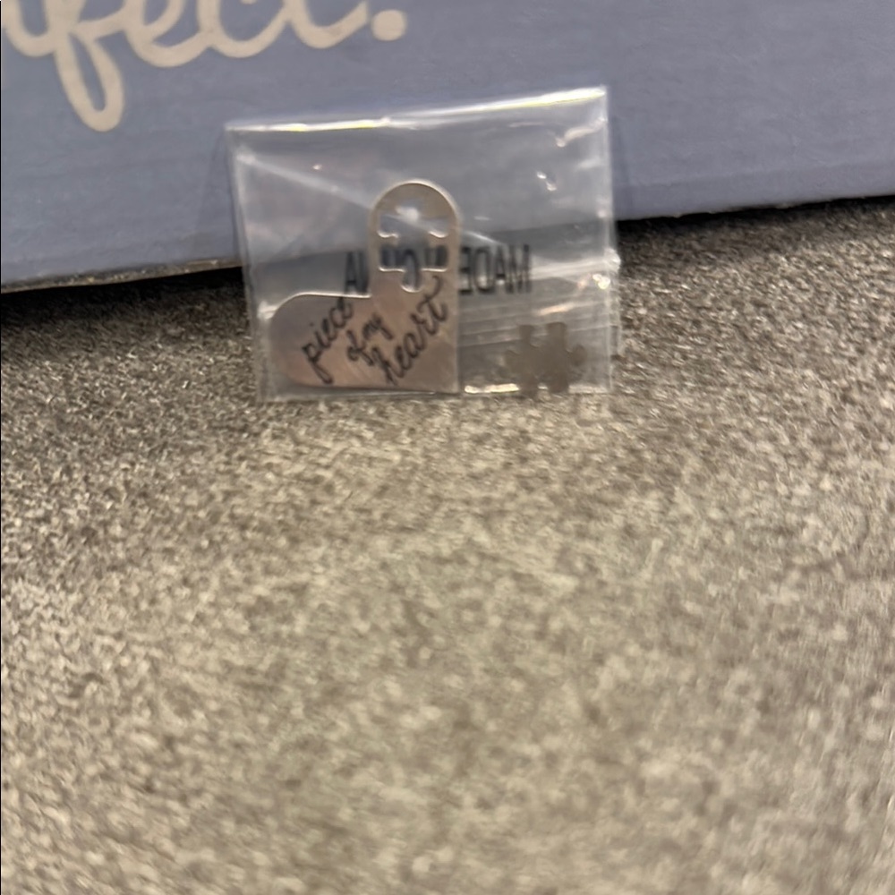Origami Owl large heart plate